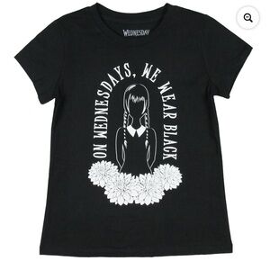 Black Wednesday Graphic Kids T-Shirt Size XL